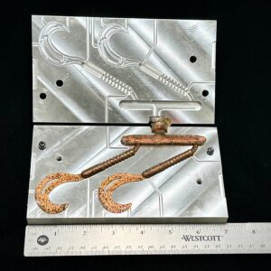 4 Inch Firetail worm - 2 cavity