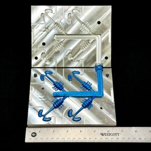 2.5 Inch Grub - 4 cavity mold