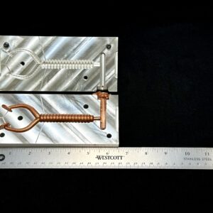 5 Inch V Paddle tail worm mold