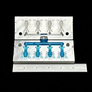1 Inch Mini craw - 4 cavity mold