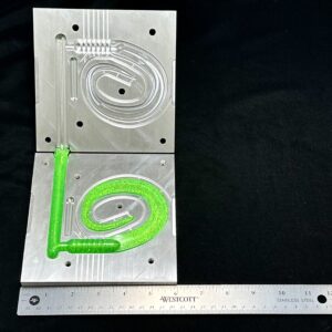 2 inch bodied Pike tail mold - single cavity