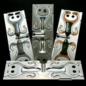 2.5 Inch Swimming paddle tail frog - 2 cavity mold